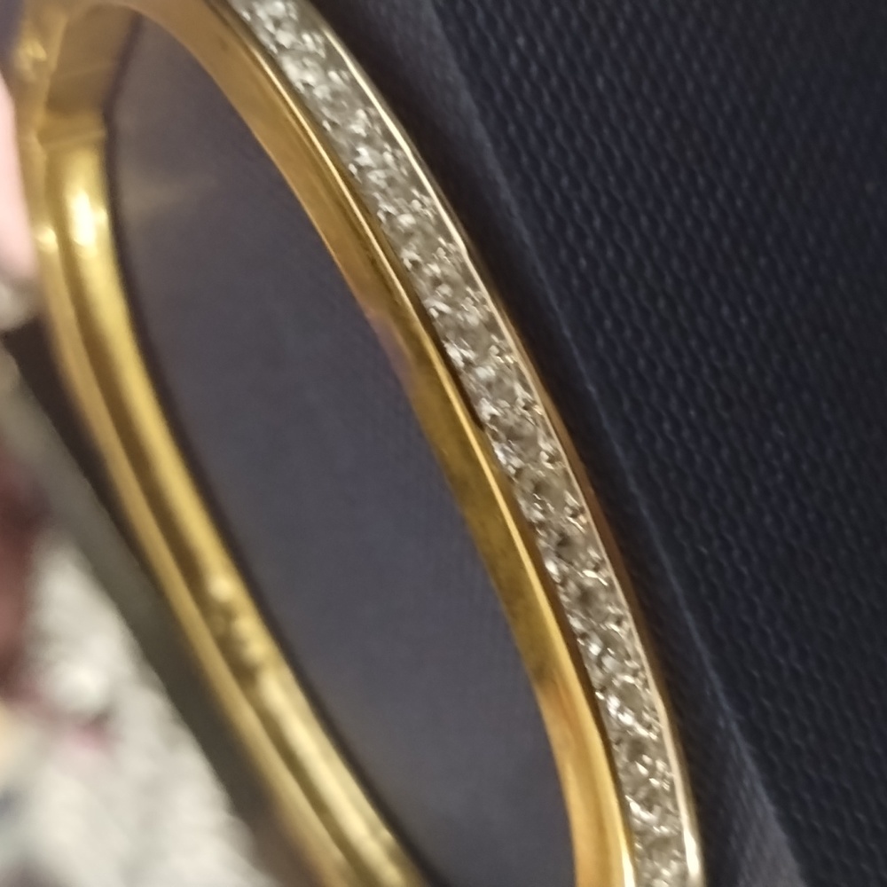 Swarovski Gold wrap bracelet